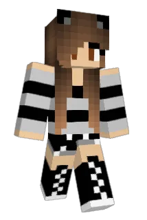 Belledandie Minecraft avatar full body