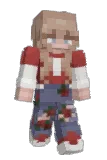 Bellerosenary Minecraft avatar full body