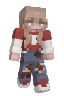 Bellerosenary Minecraft avatar full body