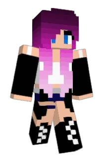 Belugui Minecraft avatar full body