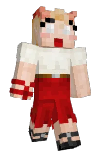 Bendergent Minecraft avatar full body