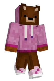 BendiBear Minecraft avatar full body