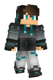 BenjaFa Minecraft avatar full body