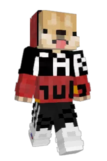 Bentoox Minecraft avatar full body