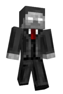 Benzydamine Minecraft avatar full body