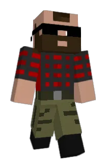 Bergjaa Minecraft avatar full body
