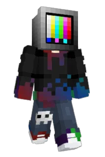 Bergkrijger Minecraft avatar full body