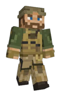 Beriault Minecraft avatar full body