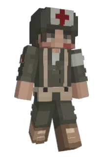 BertTrautmann Minecraft avatar full body