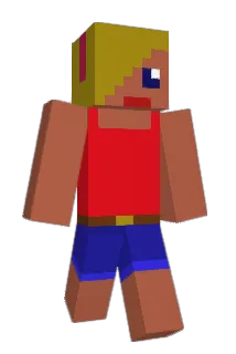 Bertilina Minecraft avatar full body