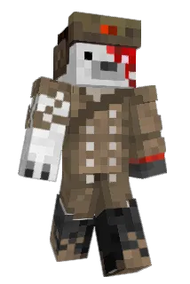 BeserkBerk Minecraft avatar full body