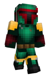 BeskarBlade Minecraft avatar full body