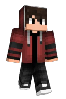 BestRedDiamond Minecraft avatar full body