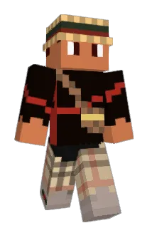 Bettelarm Minecraft avatar full body