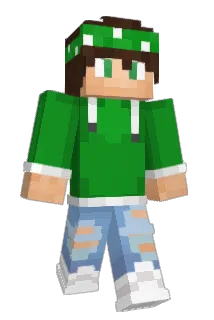 BeueTiger Minecraft avatar full body