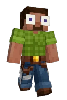 Bezmowny Minecraft avatar full body