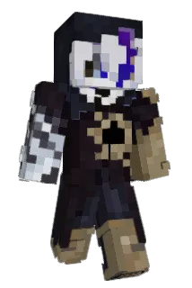 Bezwaar Minecraft avatar full body