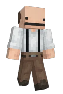 Bforse Minecraft avatar full body