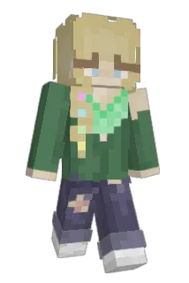 BiLiv Minecraft avatar full body