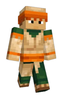 Bialy3000 Minecraft avatar full body