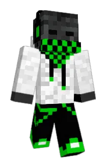 BialyBumi Minecraft avatar full body
