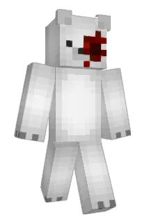 BialyMis Minecraft avatar full body