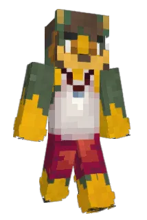 Biam Minecraft avatar full body