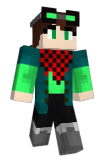 BibSquid Minecraft avatar full body