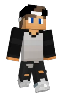 BierGlas Minecraft avatar full body