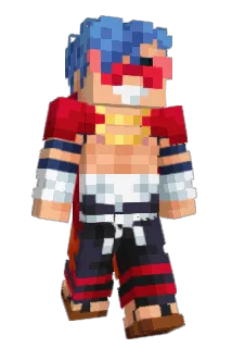 BigAsser Minecraft avatar full body