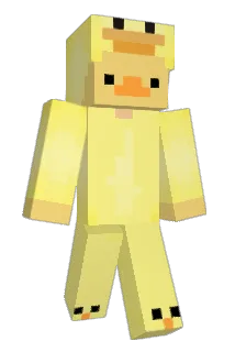 BigBlaccDuck Minecraft avatar full body