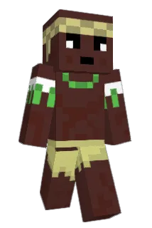 BigBlackAfrica Minecraft avatar full body