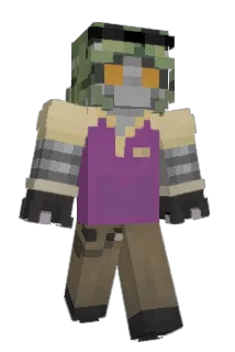 BigFictium Minecraft avatar full body