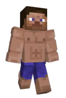 BigMuscleMale Minecraft avatar full body