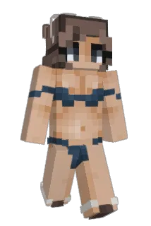 BigVoreGirl_ Minecraft avatar full body