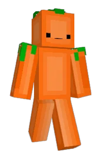 Big_Orange_Man Minecraft avatar full body