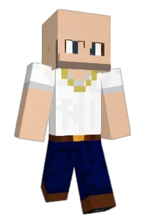 Big_baldie Minecraft avatar full body