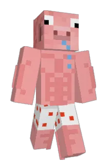 BiggiePiggi Minecraft avatar full body