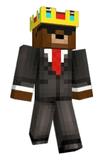 Biggiedabear Minecraft avatar full body