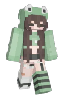 BiitTzyy Minecraft avatar full body