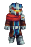 Bikakas Minecraft avatar full body
