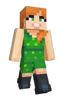 Bikarbonat Minecraft avatar full body