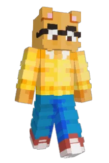 Bikeael Minecraft avatar full body