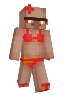 Bikini_00 Minecraft avatar full body