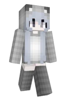 Bikkie Minecraft avatar full body