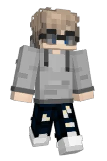 BilboButtons Minecraft avatar full body