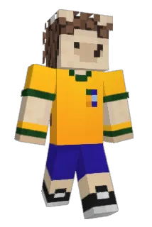 Bilionario Minecraft avatar full body