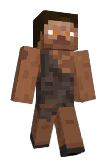 Billar Minecraft avatar full body
