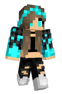 BinAktiver Minecraft avatar full body