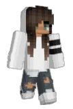 BinSarah Minecraft avatar full body